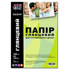 Фотобумага NewTone, глянцевая, A4, 150 g/m², 100 л (G150C.100)