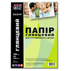 Фотобумага NewTone, глянцевая, A4, 180 g/m², 100 л (G180.100N)