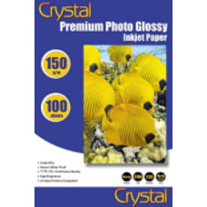 Фотобумага Crystal, глянцевая, A4, 150 g/m², 100 л (GL-A4-150-100)