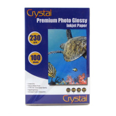 Фотобумага Crystal, глянцевая, A4, 230 g/m², 50 л (GL-A4-230-50)