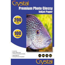 Фотобумага Crystal, глянцевая, A6 (10x15), 200 g/m², 100 л (GL-R6-200-100)