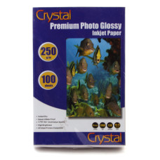 Фотобумага Crystal, глянцевая, A6 (10x15), 250 g/m², 100 л (GL-R6-250-100)