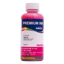Чернила Epson Workforce PRO, Ecotank PRO (InkTec аналог Epson 112 Magenta, Pigment, 100 ml, E0019-100MM)