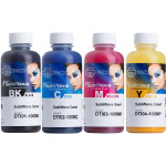 Сублимационные чернила InkTec SubliNova Smart DTI, комплект 4x100 ml