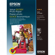 Фотобумага Epson, глянцевая, A4, 183 г/м2, 50 л, Value Series (C13S400036)
