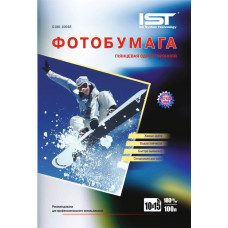 Фотобумага IST глянцевая 180 g/m 10х15 100 листов (G180-1004R)