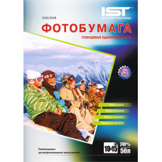 Фотобумага IST глянцевая 240 g/m 10х15 50 листов (G240-504R)