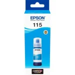Чорнило Epson 115 Cyan, 70 мл (C13T07D24A) для EcoTank L8160, L8180